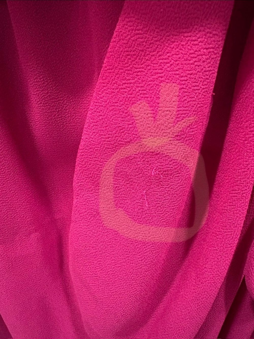 Jessica Howard Chiffon Blouson Dress, Orchid/Pink, Size 12 - Picture 3 of 3